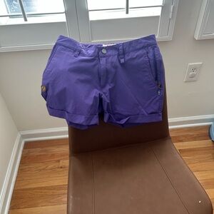 Fjallraven Purple Women's Cargo Shorts